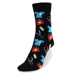 Women's Doctor/Nurse Pattern Novelty Socks